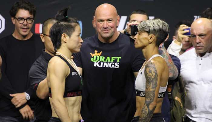 Weili Zhang and Amanda Lemos.